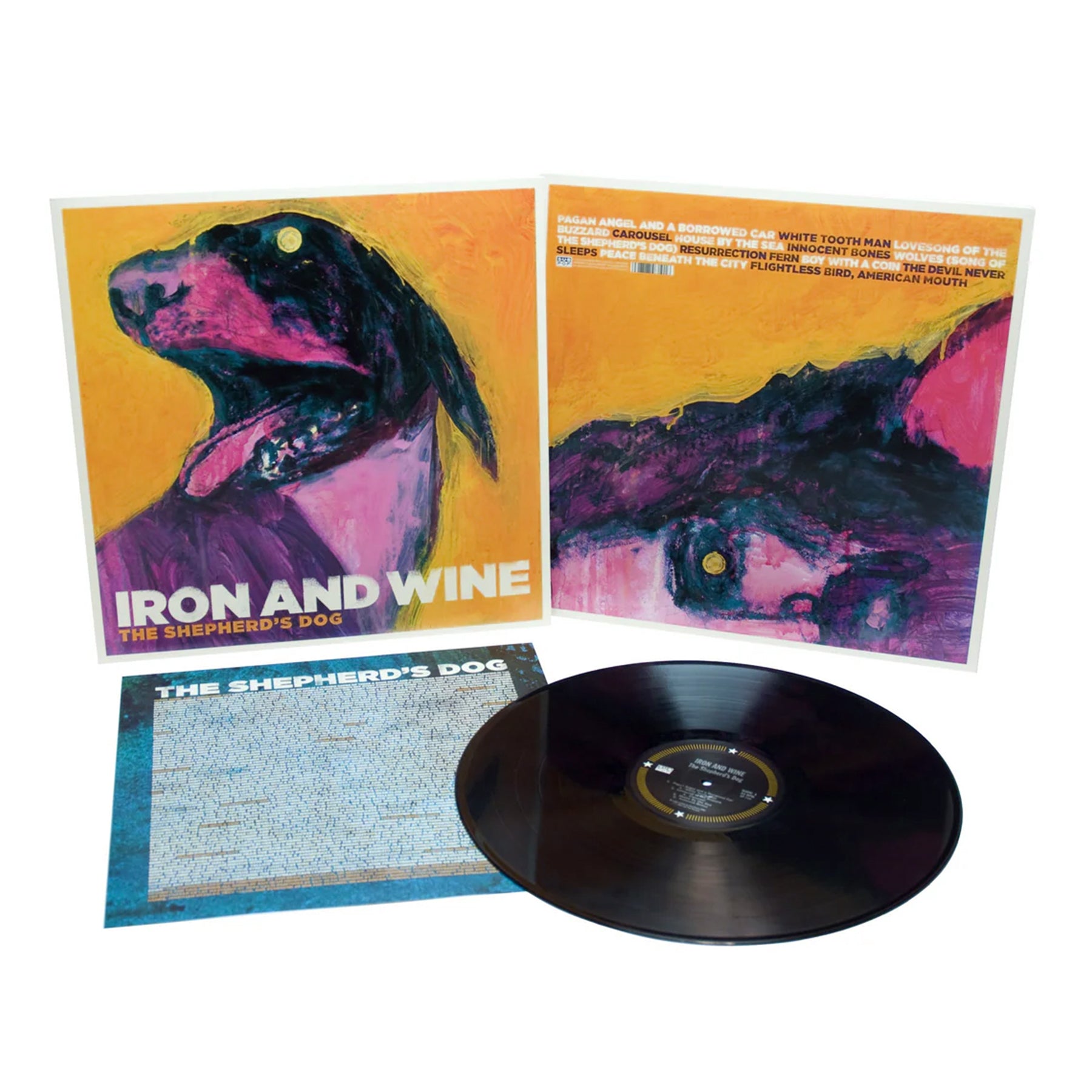 IRON & WINE 'THE SHEPHERD'S DOG' LP