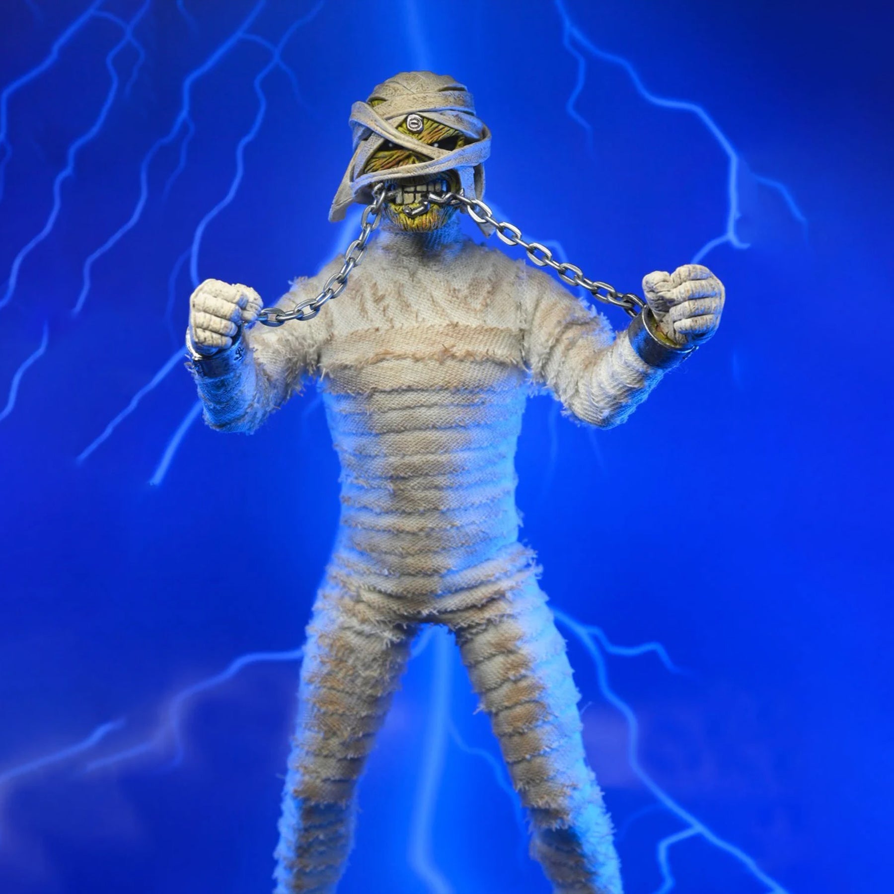 IRON MAIDEN - MUMMY EDDIE CLOTHED 8 NECA FIGURE