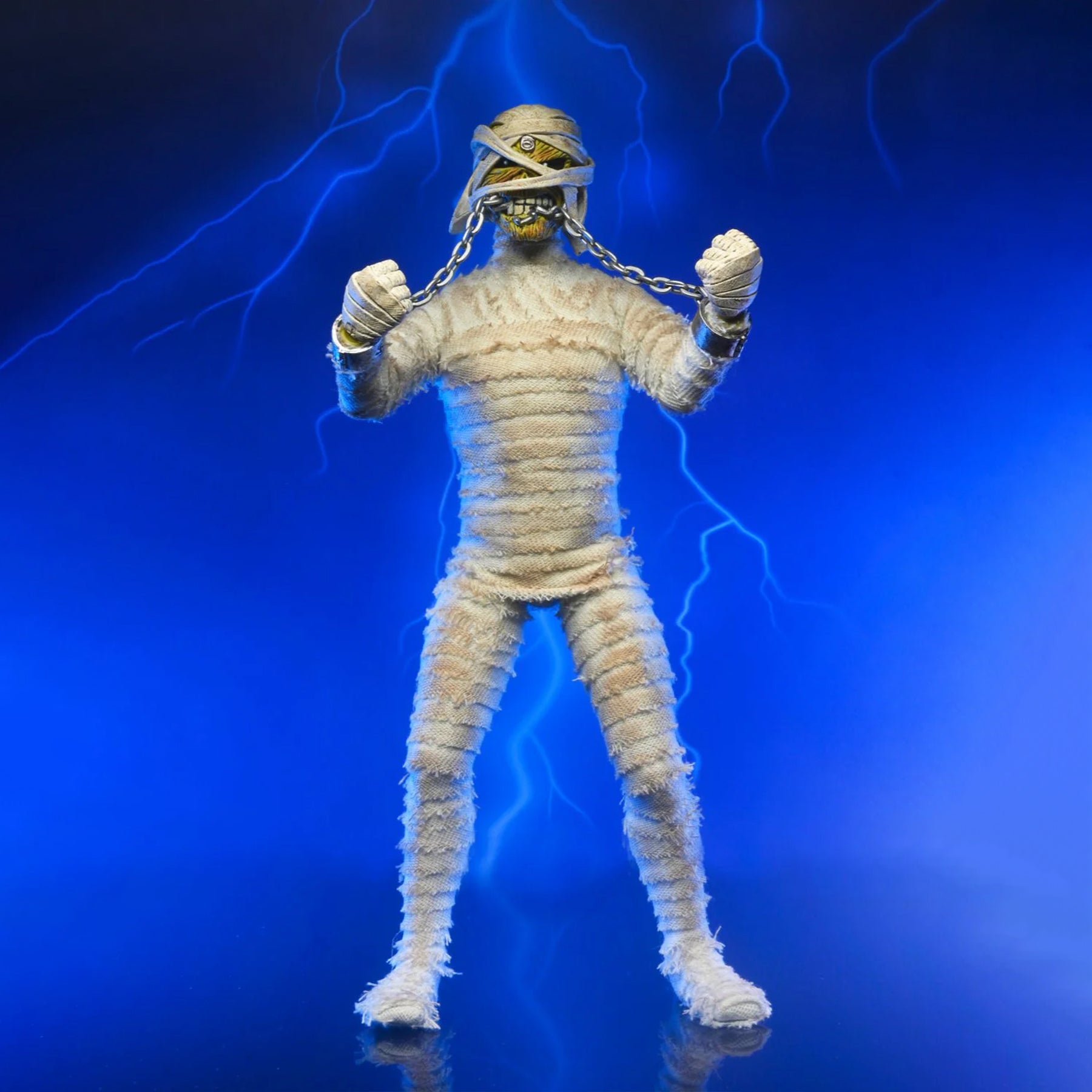 IRON MAIDEN - MUMMY EDDIE CLOTHED 8 NECA FIGURE