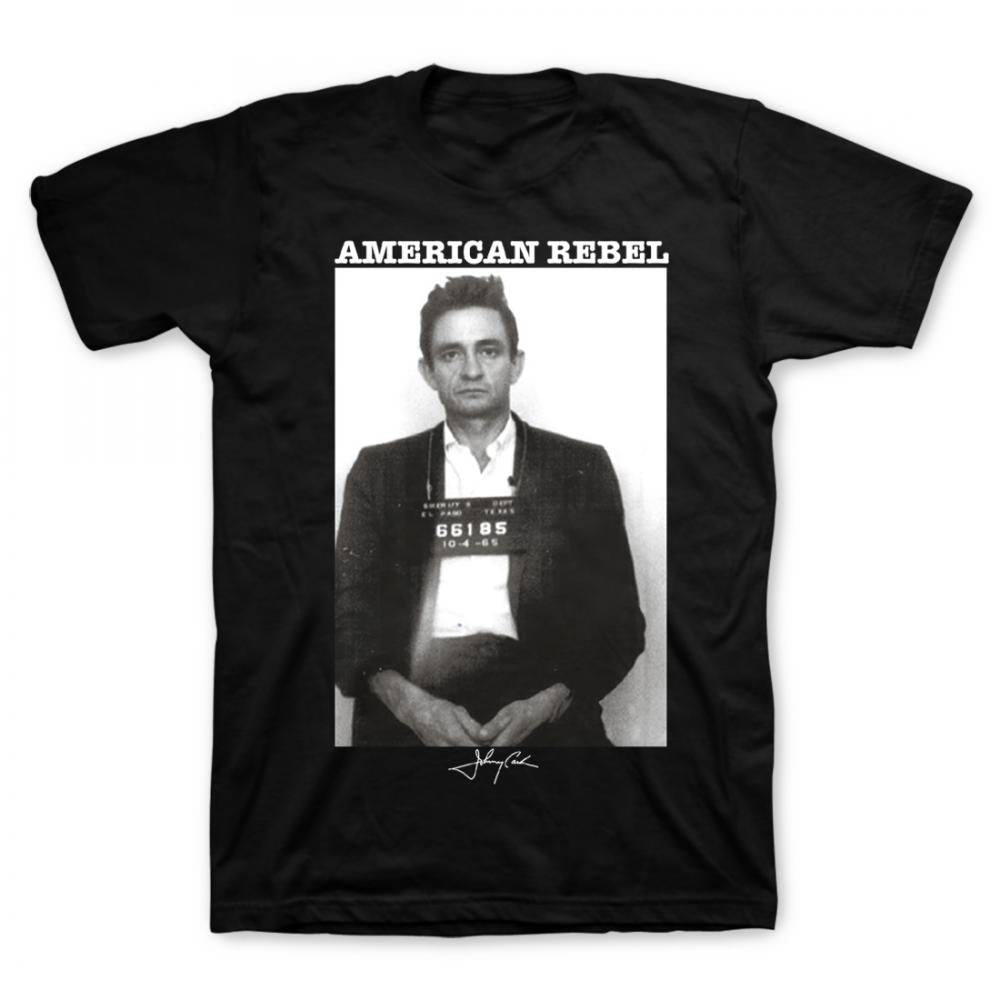 JOHNNY CASH 'MUGSHOT' T-SHIRT