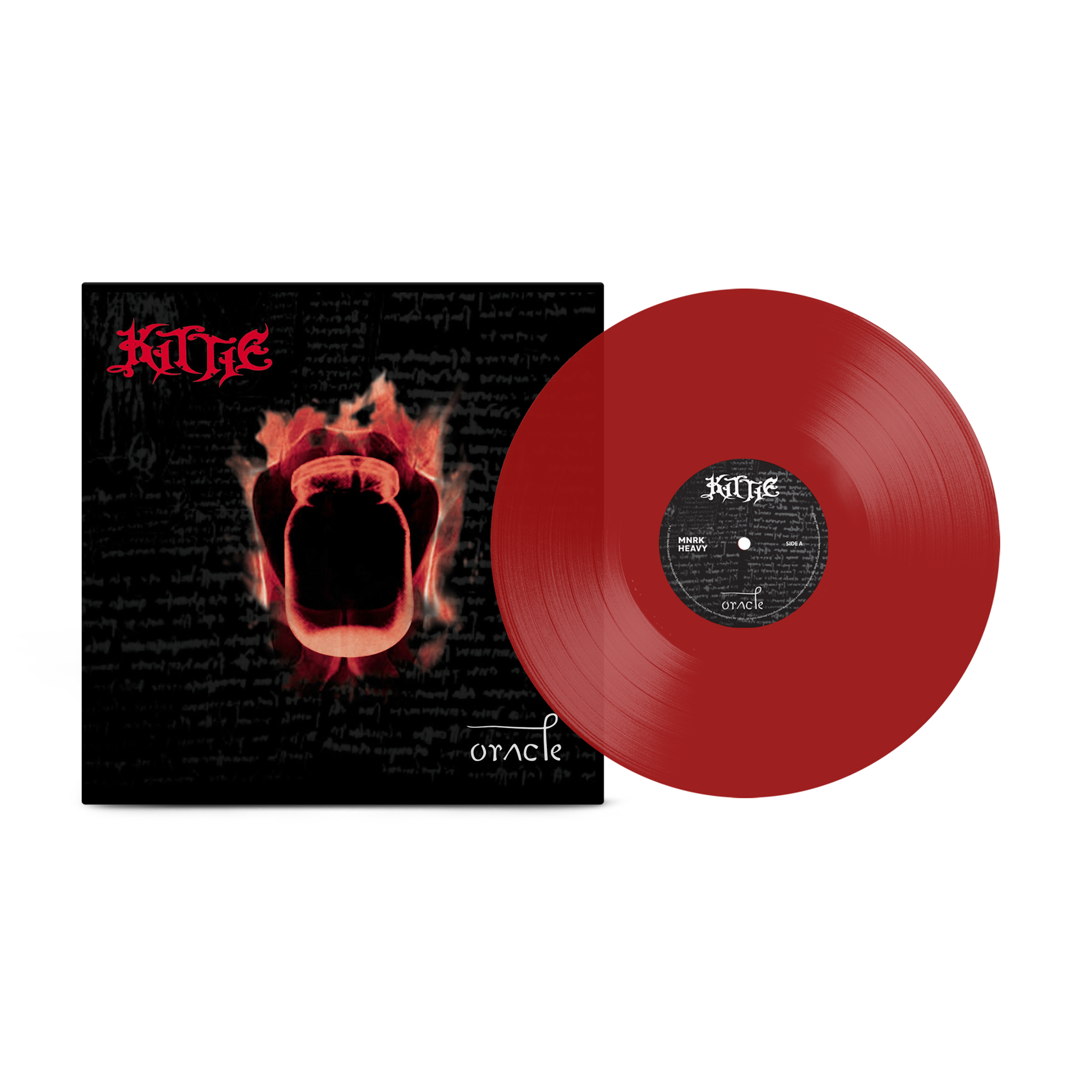 KITTIE 'ORACLE' LP (Orange & Black Marble Vinyl)