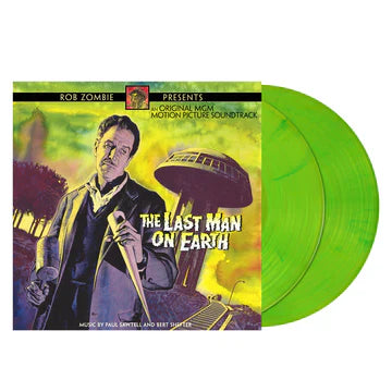 ROB ZOMBIE PRESENTS THE LAST MAN ON EARTH SOUNDTRACK 2LP (Neon Green w/Blue Smoke Vinyl)