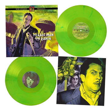 ROB ZOMBIE PRESENTS THE LAST MAN ON EARTH SOUNDTRACK 2LP (Neon Green w/Blue Smoke Vinyl)