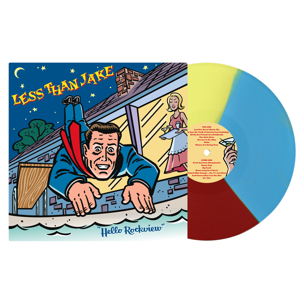 Less Than Jake Discography LESS THAN JAKE 'HELLO ROCKVIEW' LP (Limited Edition – Only 250 Made, A