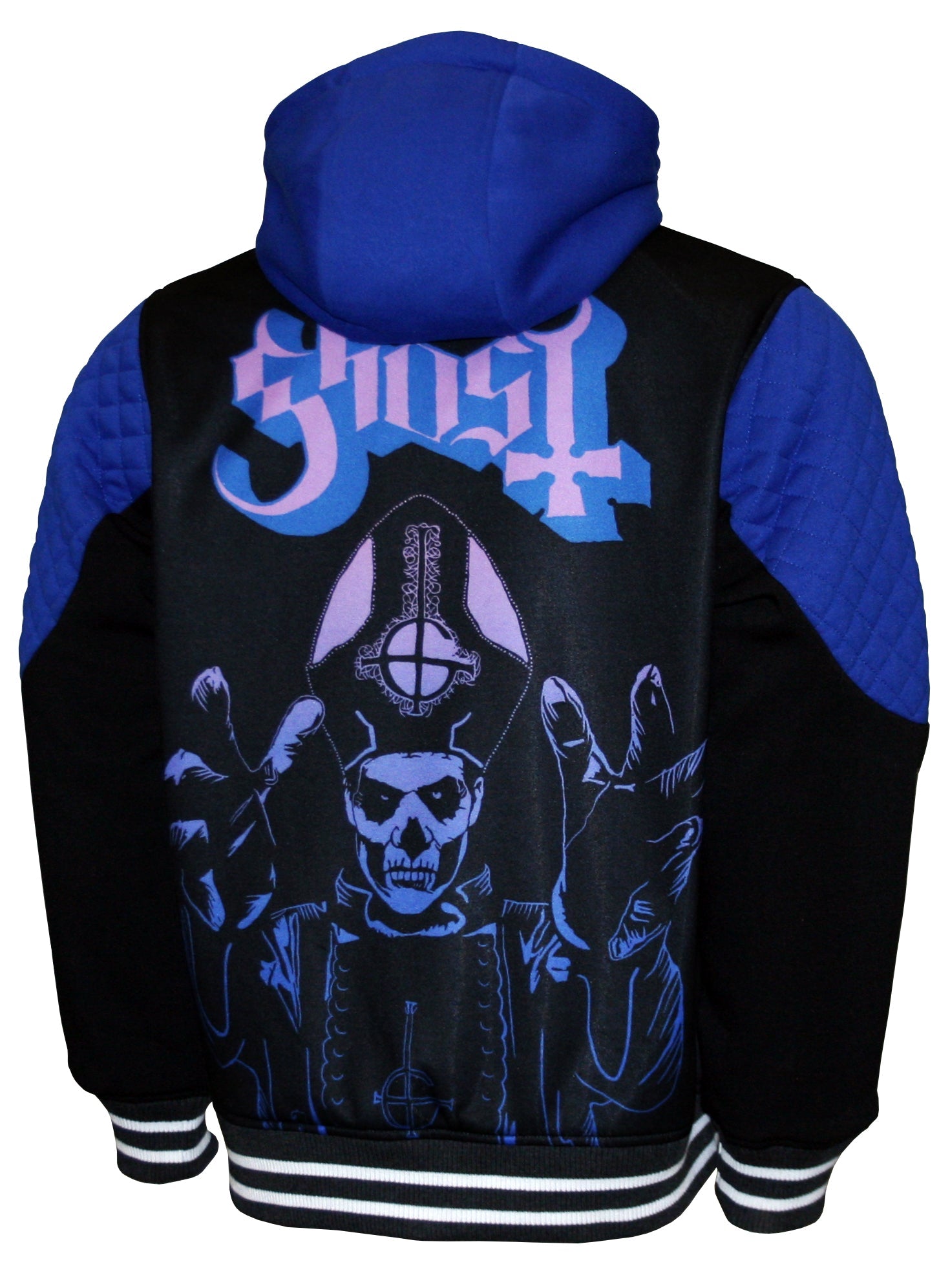 GHOST DOUBLE KNIT HOODIE