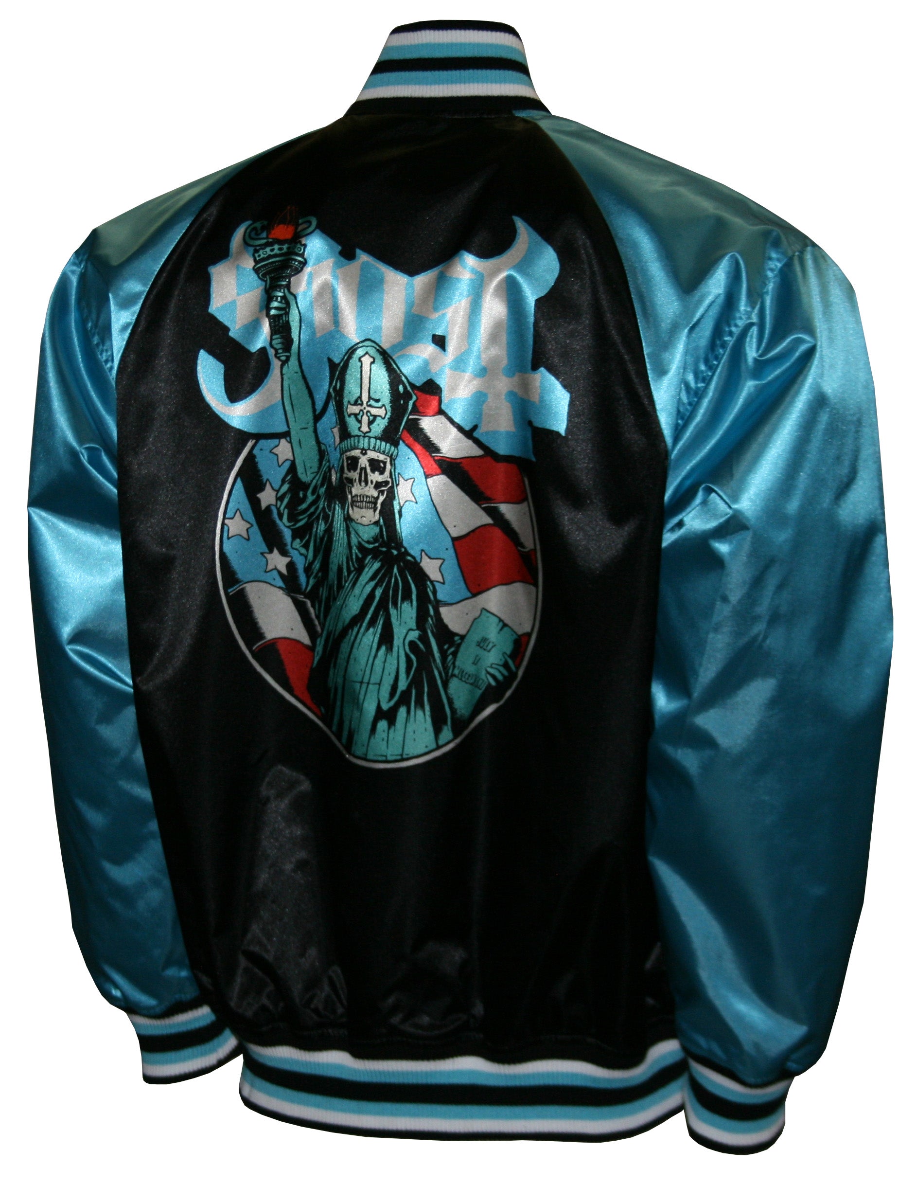 GHOST SATIN JACKET