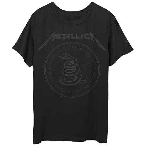 METALLICA 'SNAKE NEVER CARED' T-SHIRT