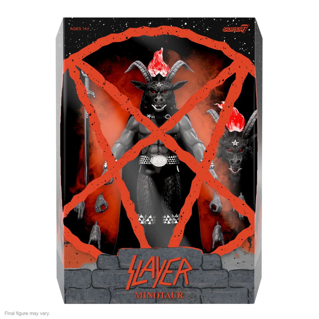 SLAYER MINOTAUR (BLACK MAGIC) ULTIMATES WAVE 02 ACTION FIGURE