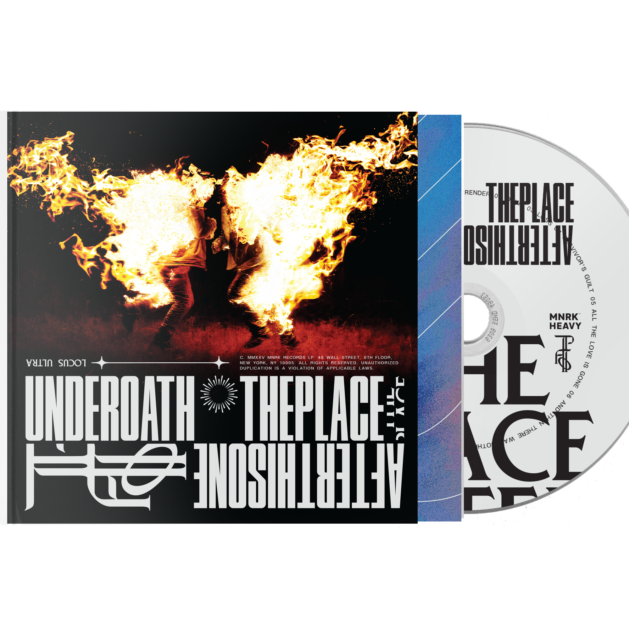 UNDEROATH 'THE PLACE AFTER THIS ONE' BOOKLET CD