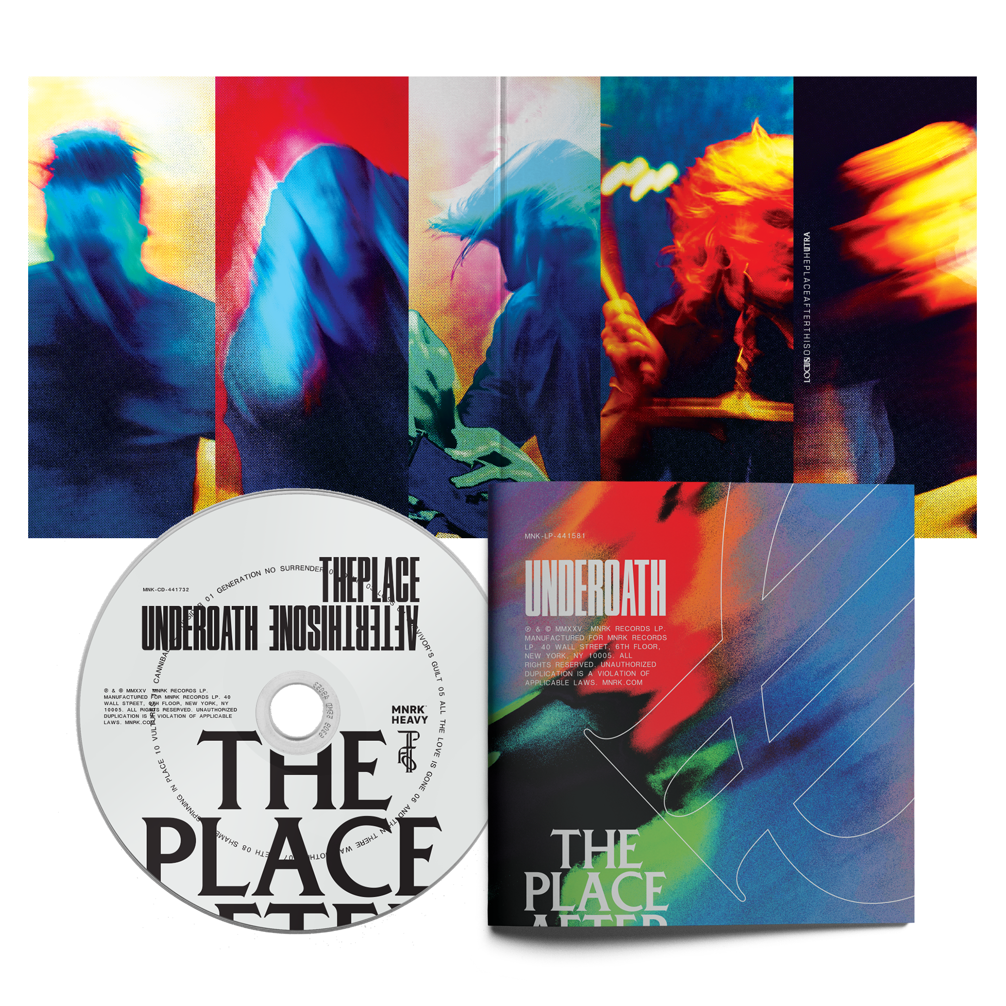 UNDEROATH 'THE PLACE AFTER THIS ONE' BOOKLET CD