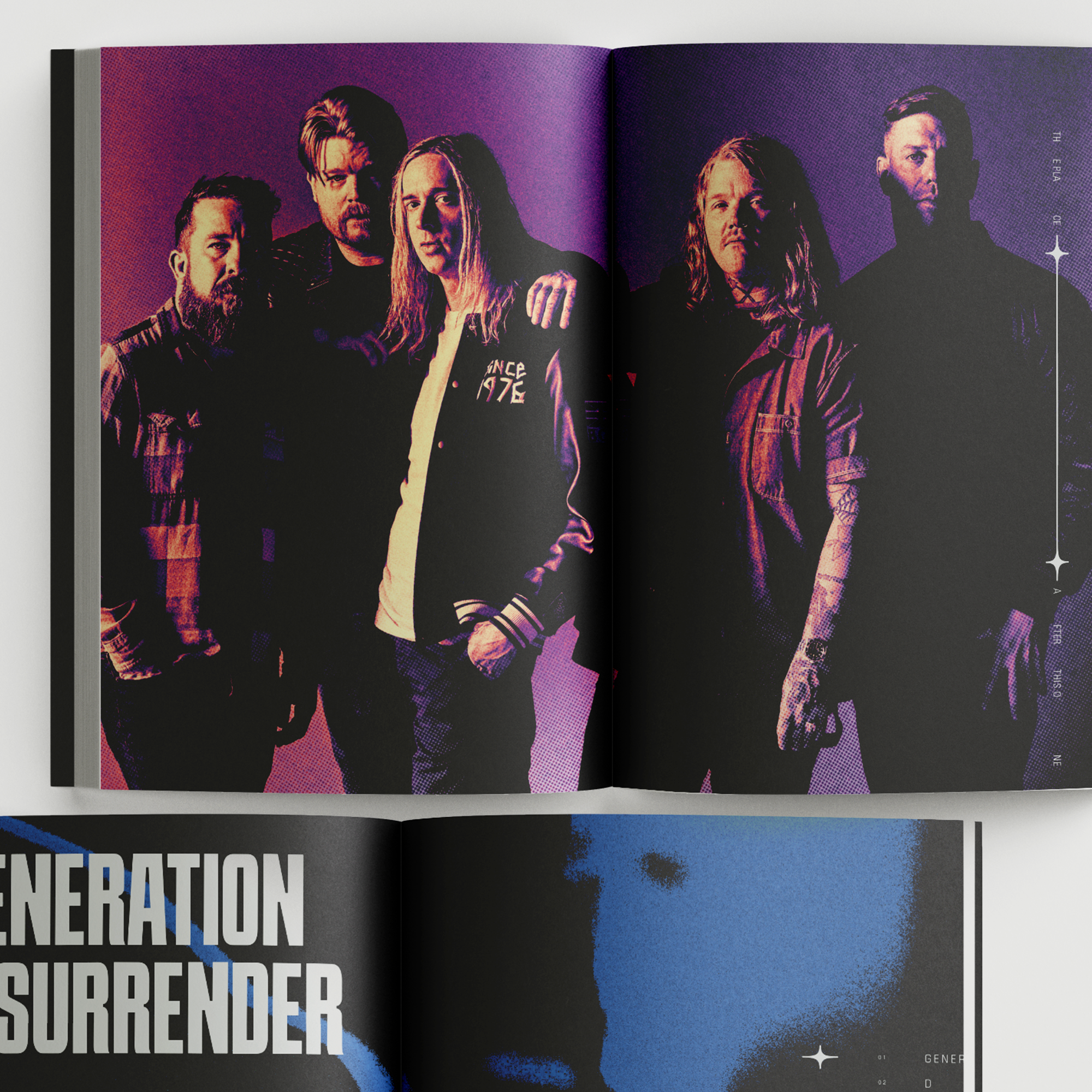 UNDEROATH 'THE PLACE AFTER THIS ONE' CD + ZINE