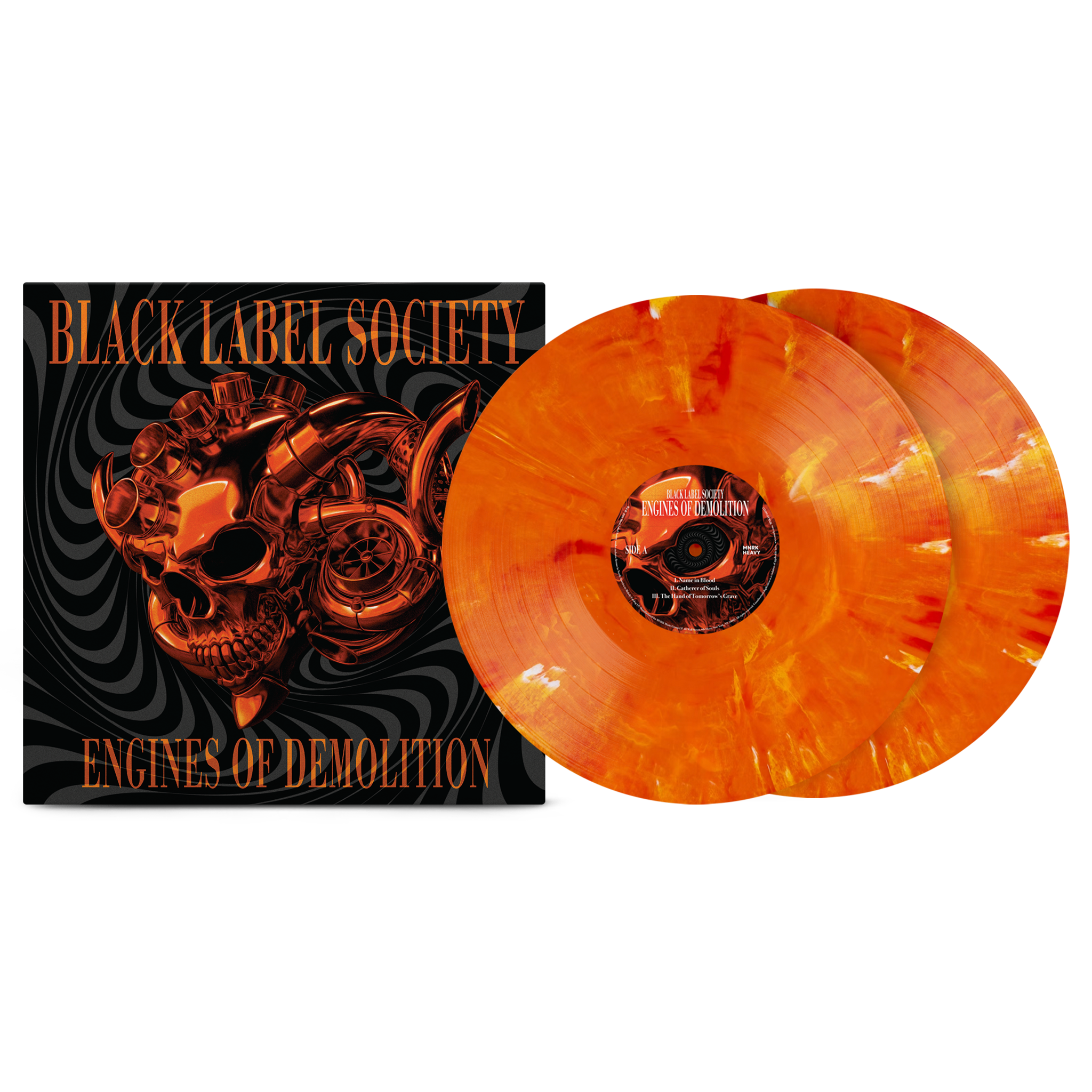 BLACK LABEL SOCIETY 'ENGINES OF DEMOLITION' LP (Blood Orange Vinyl)