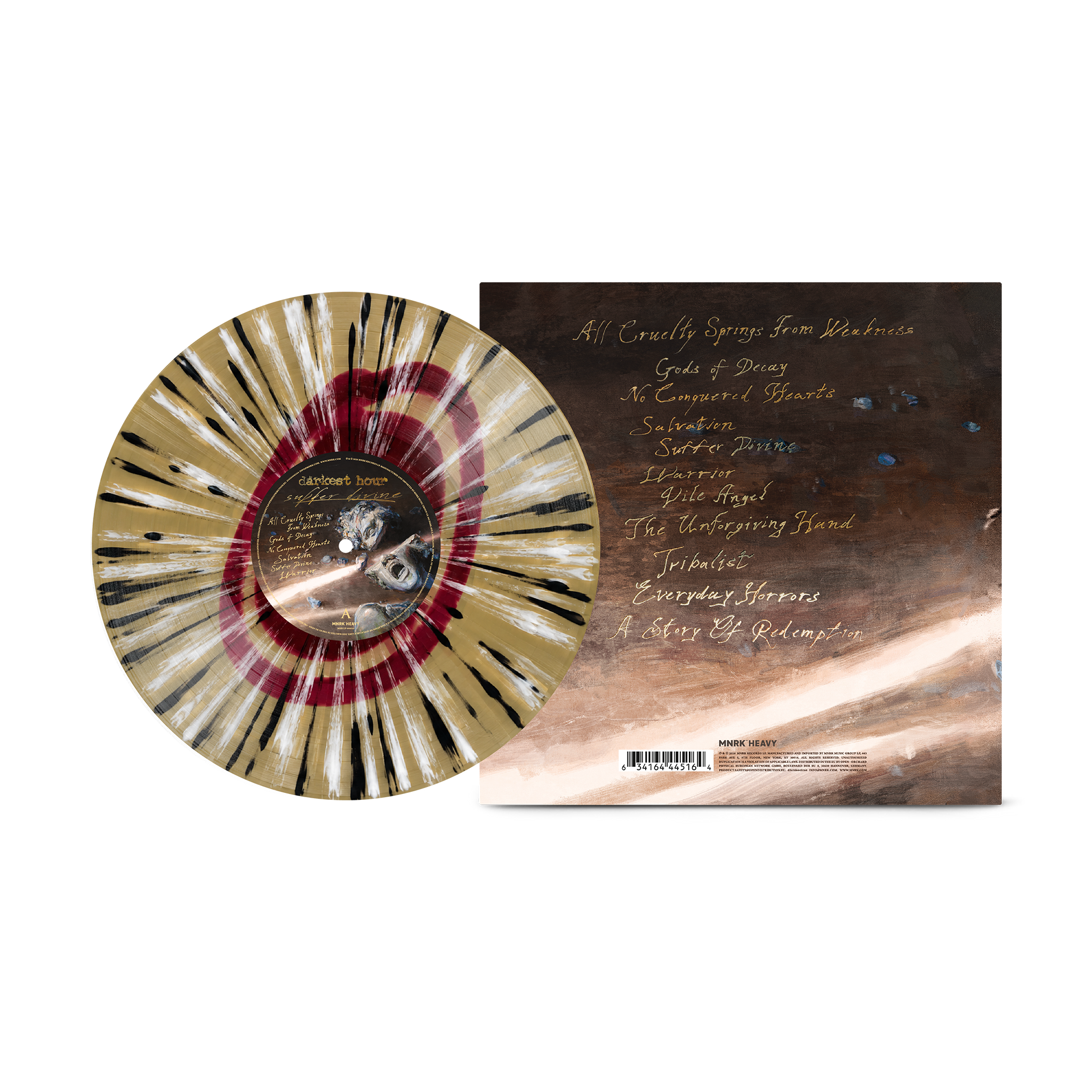 DARKEST HOUR ‘SUFFER DIVINE’ LP (Exclusive – Limited to 300, Burrowing Deeper Vinyl)