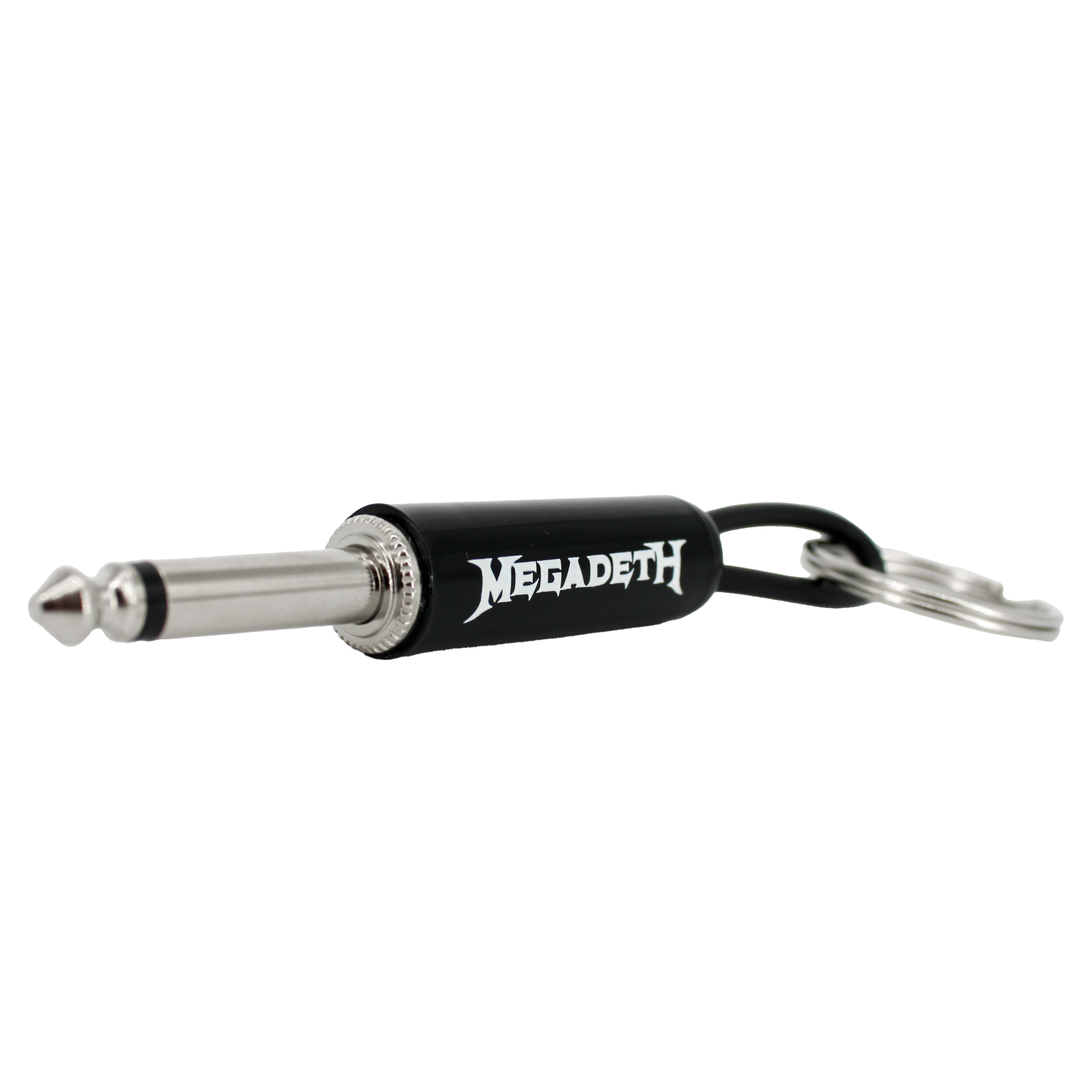 MEGADETH LOGO GUITAR PLUG KEYCHAIN