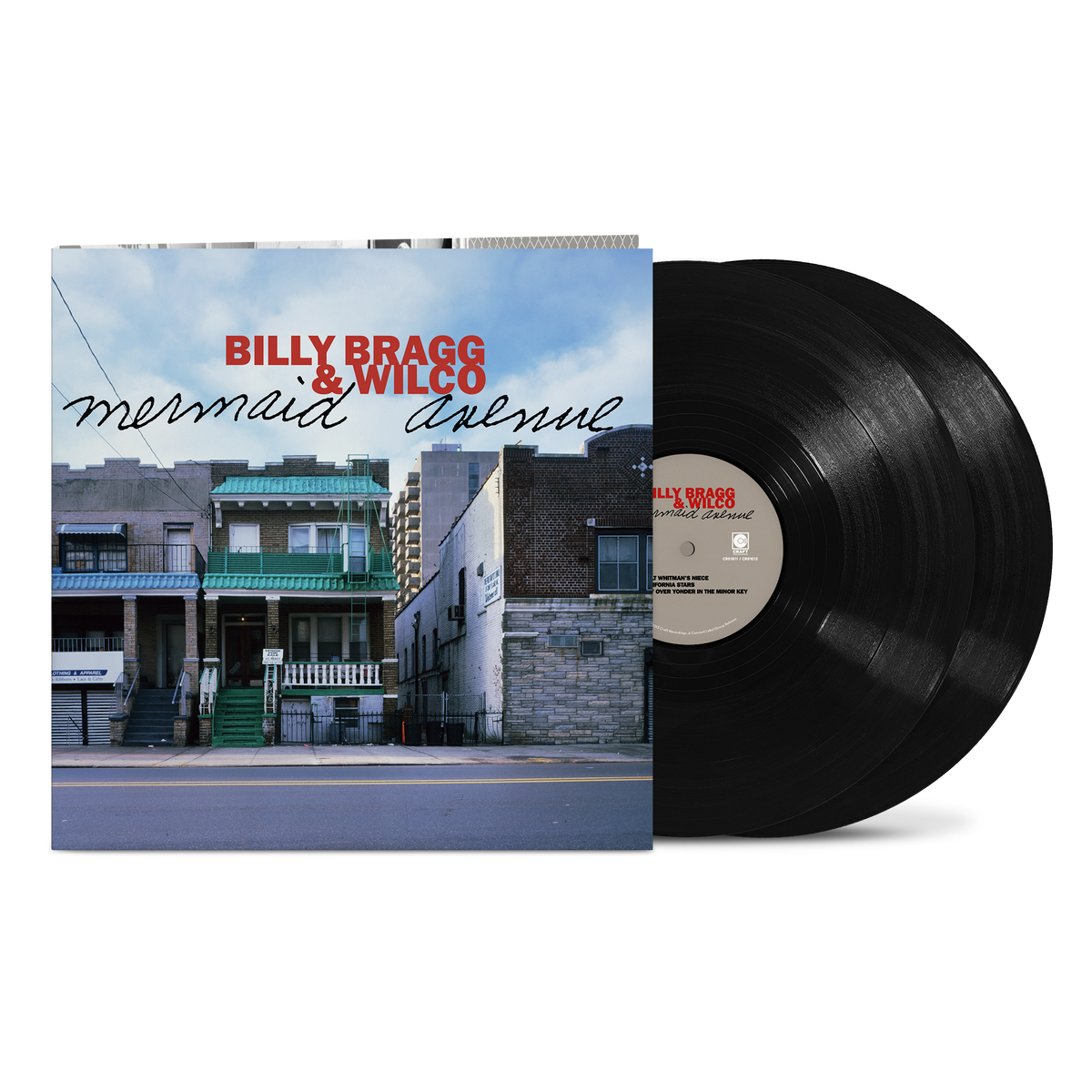 BILLY BRAGG & WILCO 'MERMAID AVENUE' 2LP