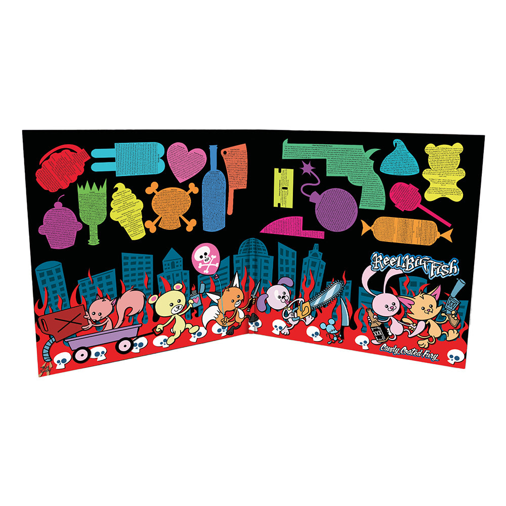 REEL BIG FISH 'CANDY COATED FURY' 2LP (Limited Edition – Only 200 Made REEL BIG FISH 'CANDY COATED FURY' 2LP (Limited Edition – Only 200 Made