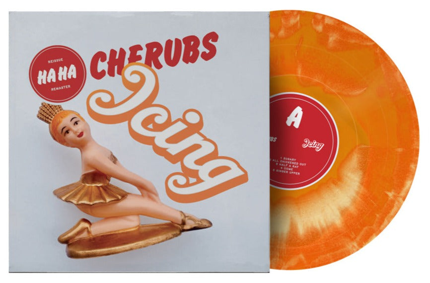 CHERUBS ‘ICING’ LP (Limited Edition – Only 200 Made, White & Orange A Side/B Side Vinyl)