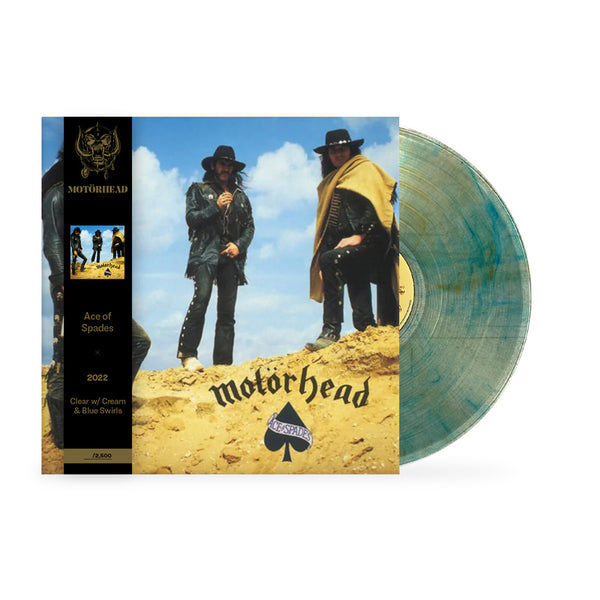MOTÖRHEAD 'ACE OF SPADES' COLOR SWIRL LP + REVOLVER SPECIAL COLLECTOR'