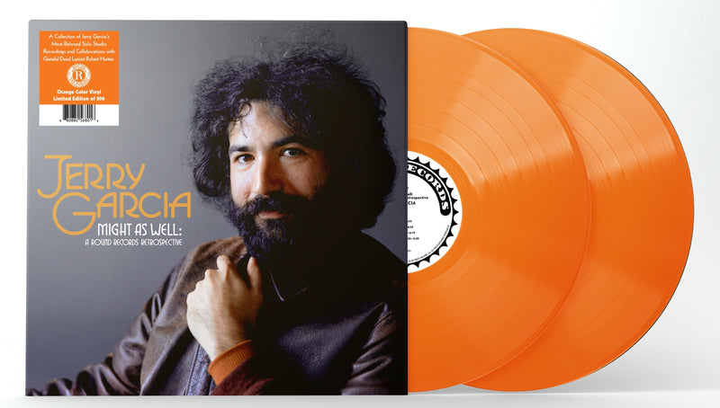 JERRY GARCIA ‘MIGHT AS WELL’ 2LP (Limited Edition – Only 500 Made, Orange Vinyl)