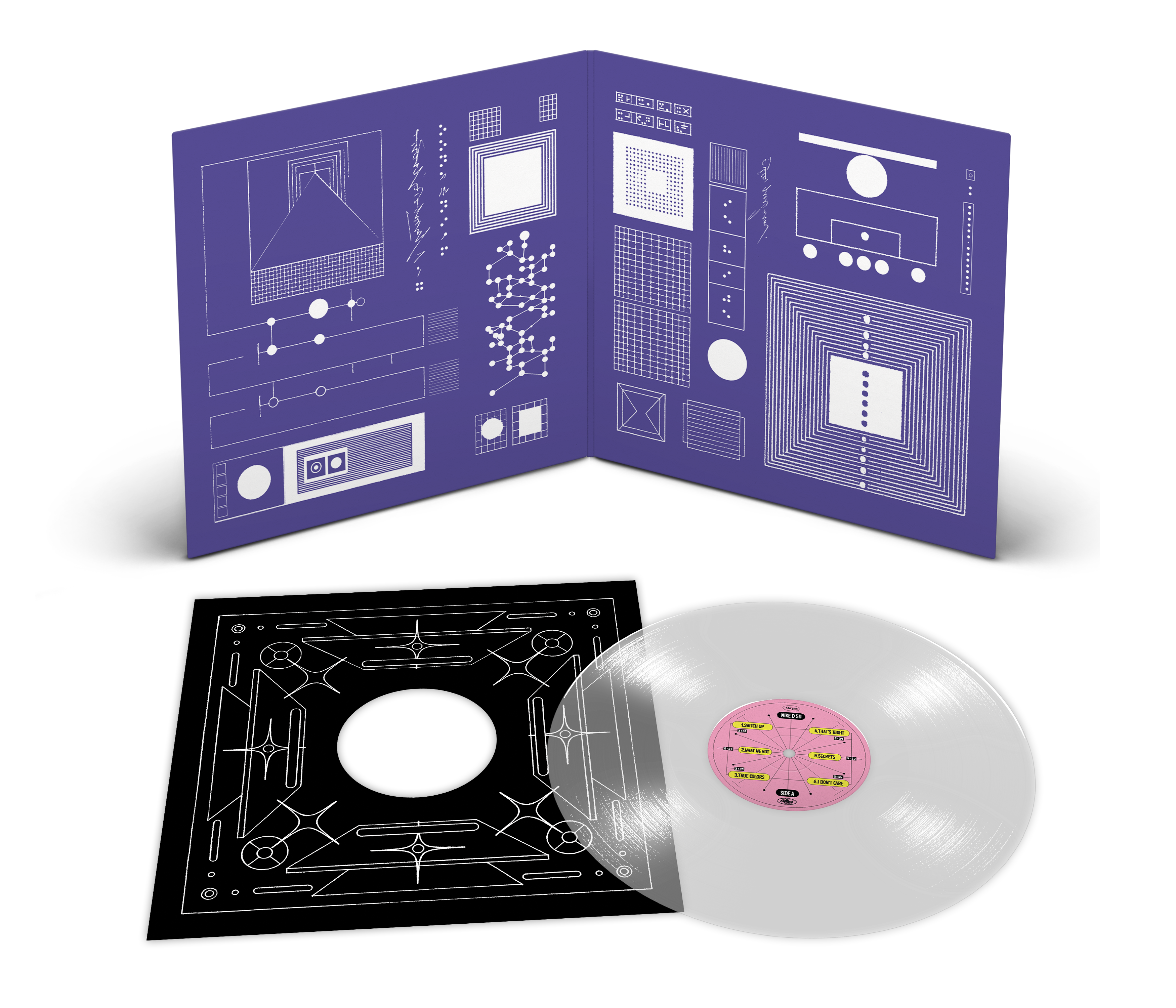 MIKE D 'THANK YOU' LP (Clear Vinyl)