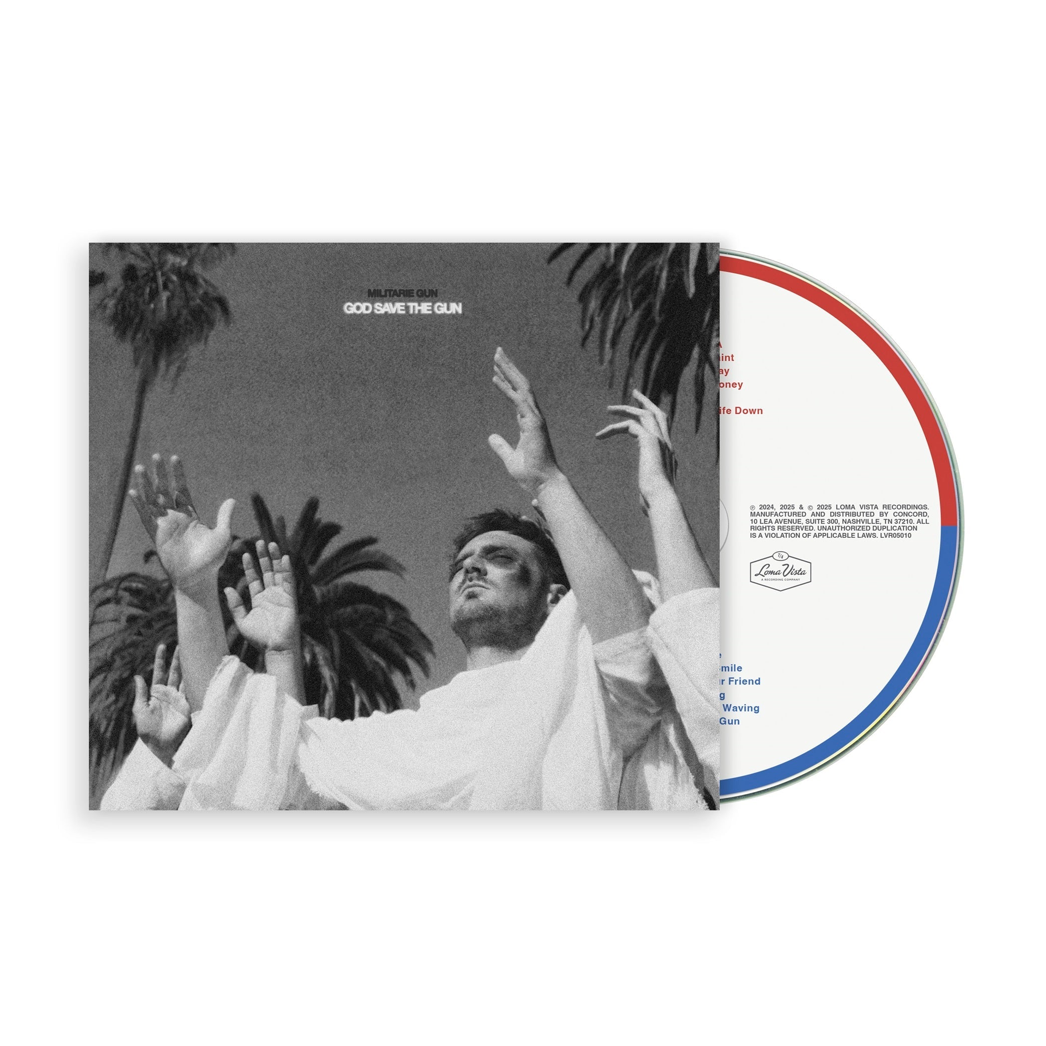 MILITARIE GUN ‘GOD SAVE THE GUN’ CD