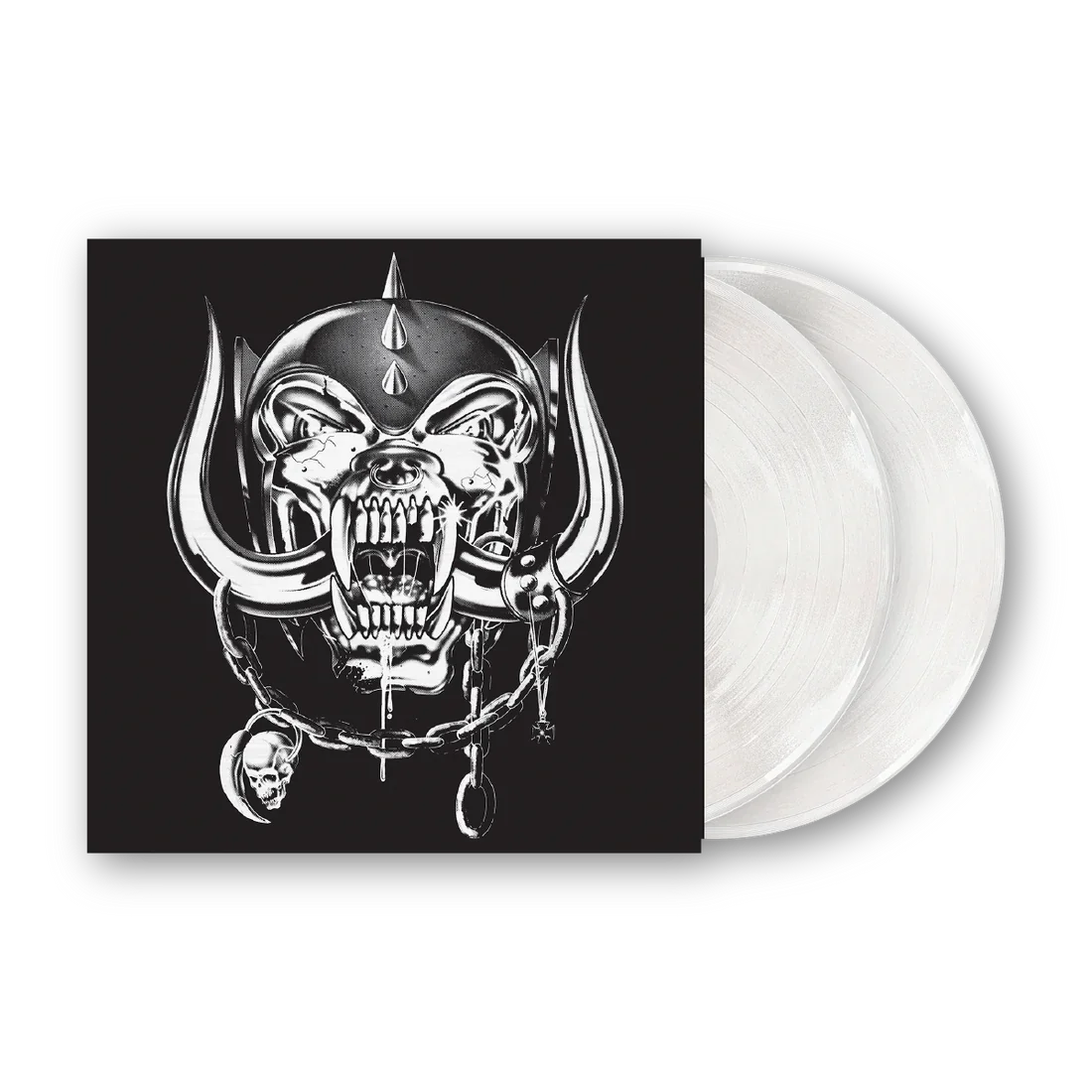 Motorhead Transparency MOTORHEAD 'NO REMORSE' 2LP (White Vinyl)