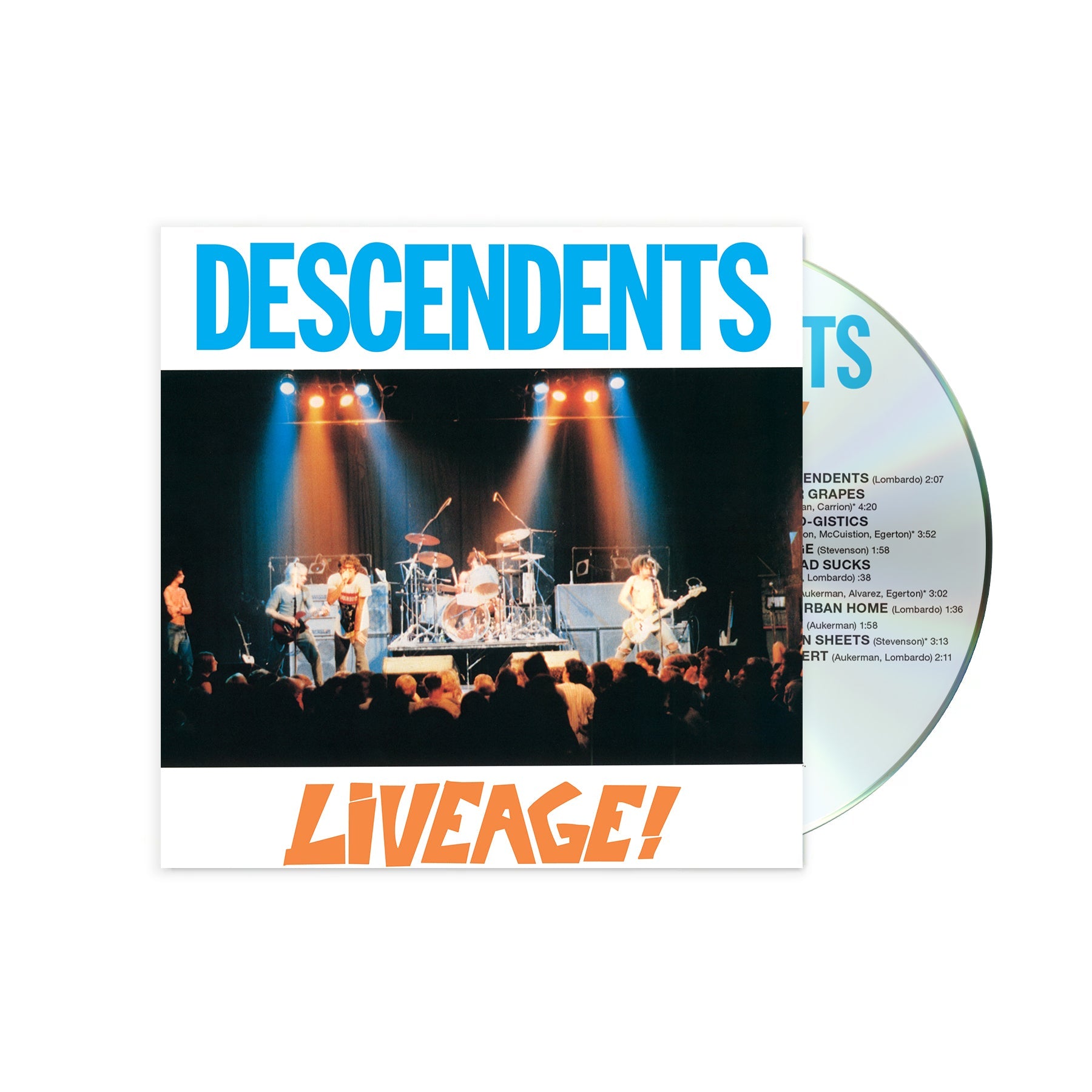 DESCENDENTS ‘LIVEAGE’ CD