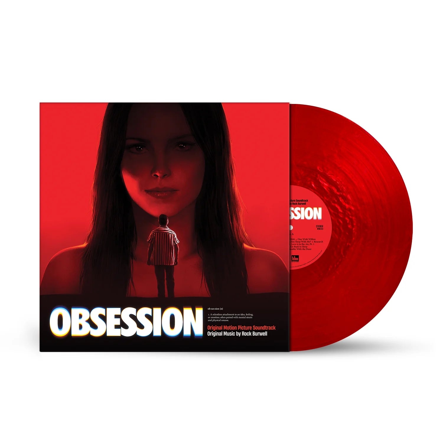 OBSESSION ORIGINAL MOTION PICTURE SOUNDTRACK LP ("Obsession" Pearlescent Red Vinyl)
