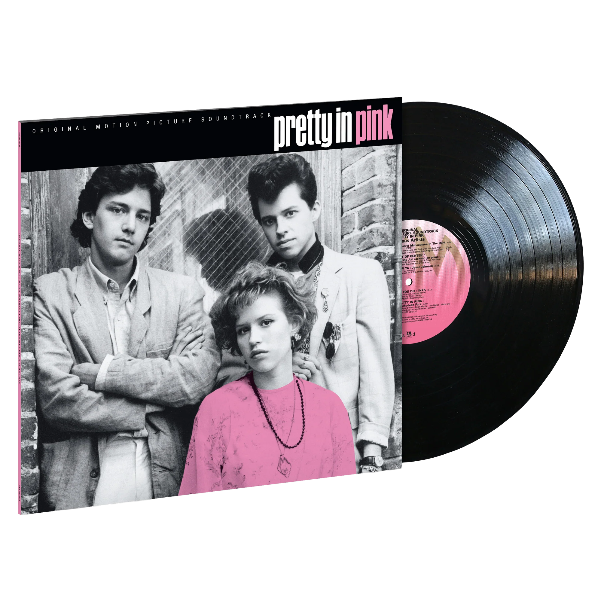 PRETTY IN PINK SOUNDTRACK LP (40th Anniversary Edition)