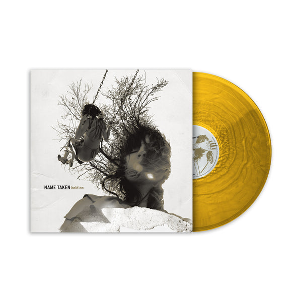 NAME TAKEN 'HOLD ON' LP (Limited Edition – Only 250 Made, Gold Metalli