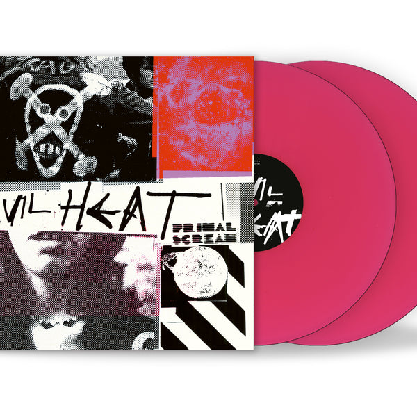 PRIMAL SCREAM 'EVIL HEAT' 2LP (Magenta Vinyl)