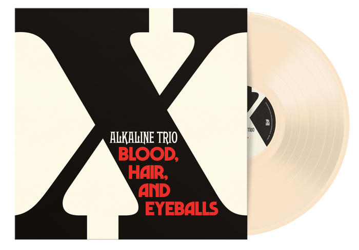 ALKALINE TRIO 'BLOOD, HAIR, AND EYEBALLS' LP (Limited Edition – Only 300 Made, Bone Vinyl)