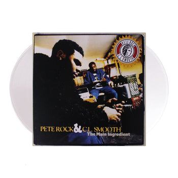 PETE ROCK & C.L. SMOOTH 'THE MAIN INGREDIENT' 2LP (Clear Vinyl)