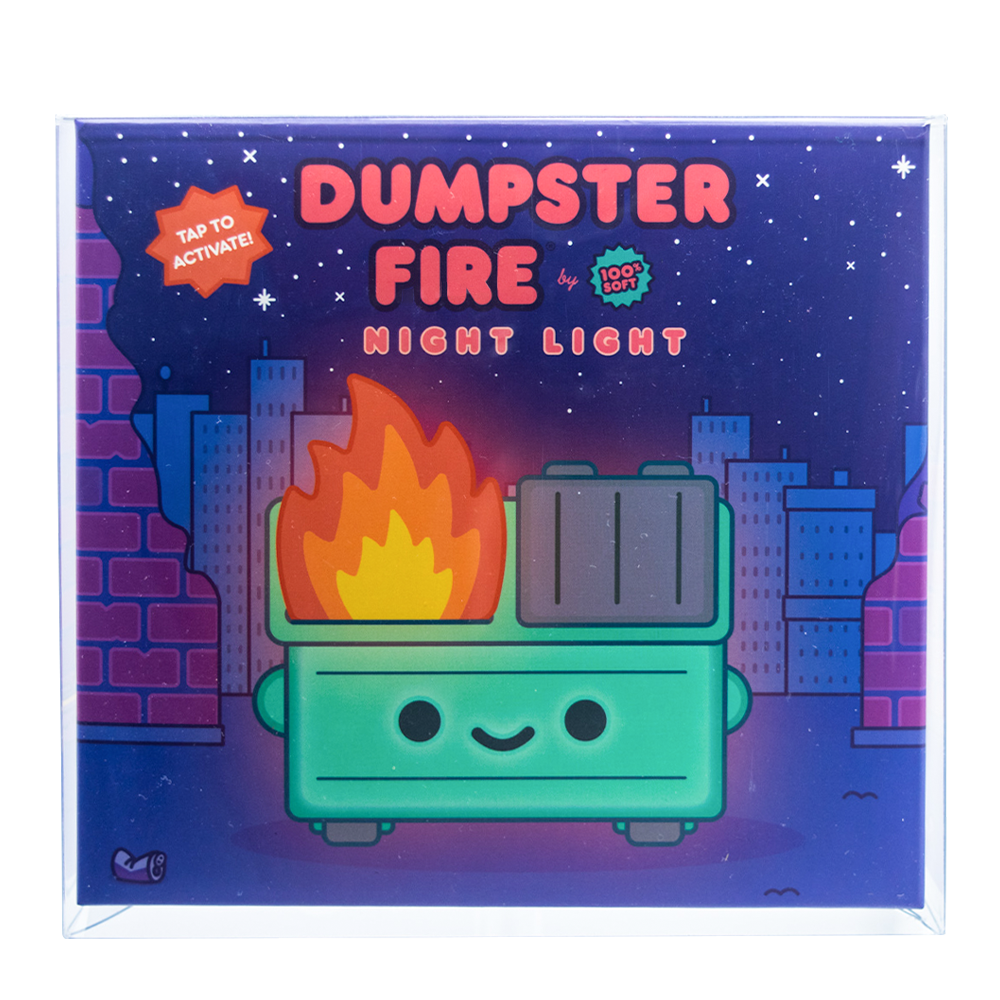 Dumpster Fire Night Light PopShield Protectors
