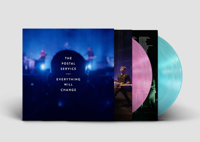 THE POSTAL SERVICE 'EVERYTHING WILL CHANGE' 2LP ALBUM COVER