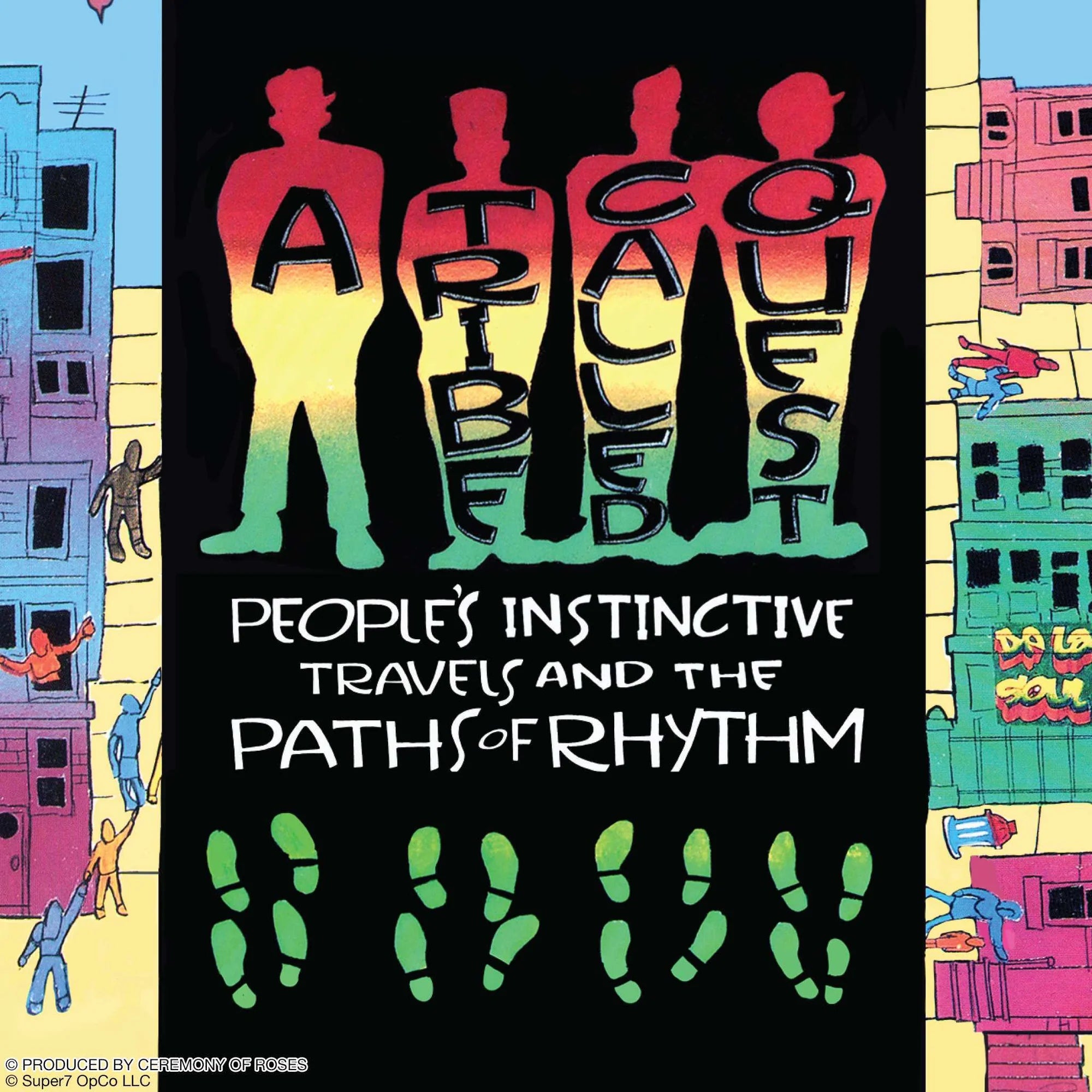 A TRIBE CALLED QUEST REACTION FIGURES WAVE 1 (People's Instinctive Travels And The Paths Of Rhythm 4-Pack)