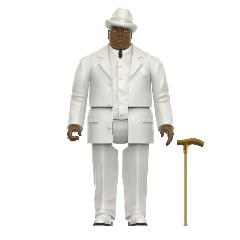 THE NOTORIOUS B.I.G. REACTION FIGURE - WHITE SUIT
