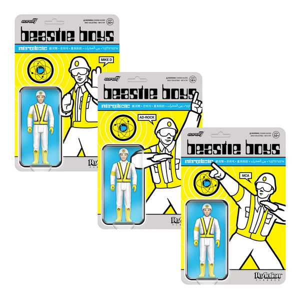 BEASTIE BOYS REACTION FIGURES WAVE 4 (INTERGALACTIC CROSSING GUARD) -