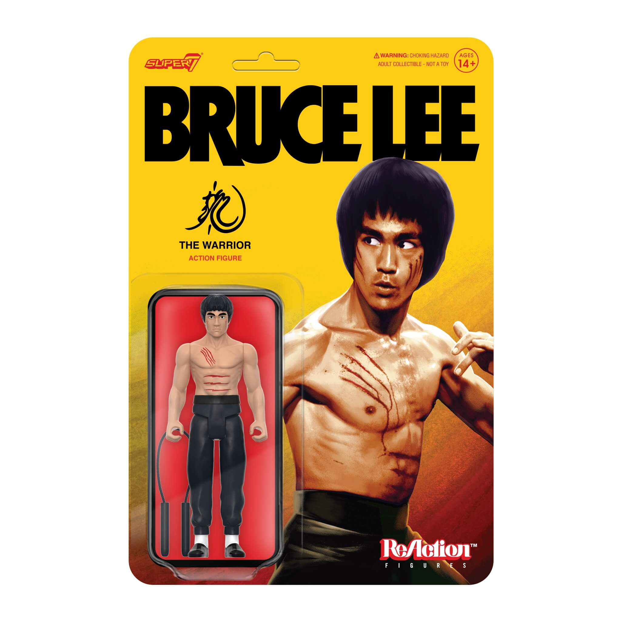 BRUCE LEE REACTION WAVE 1 FIGURE - THE WARRIOR