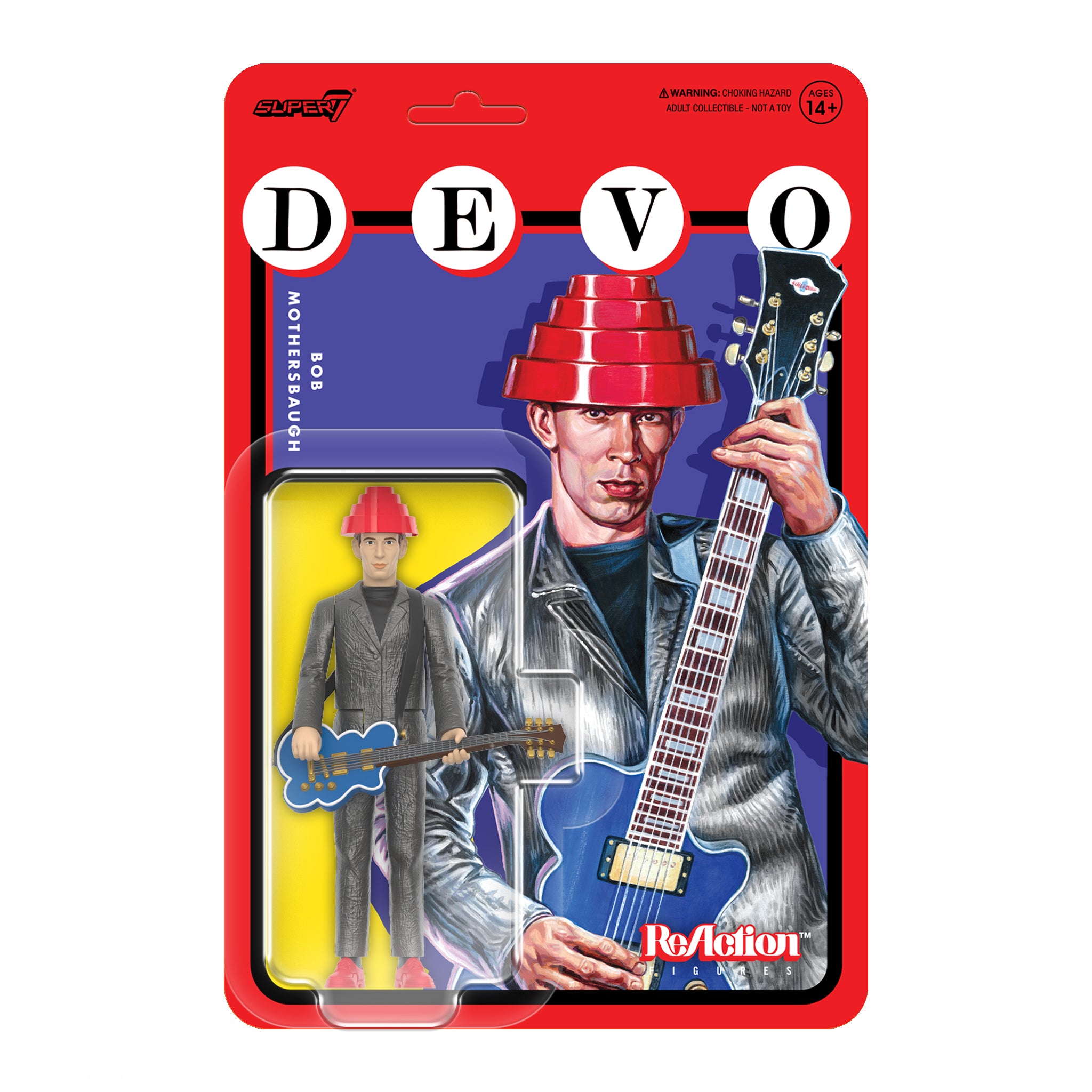 DEVO - BOB MOTHERSBAUGH (THE GIRL YOU WANT) - REACTION FIGURE WAVE 4