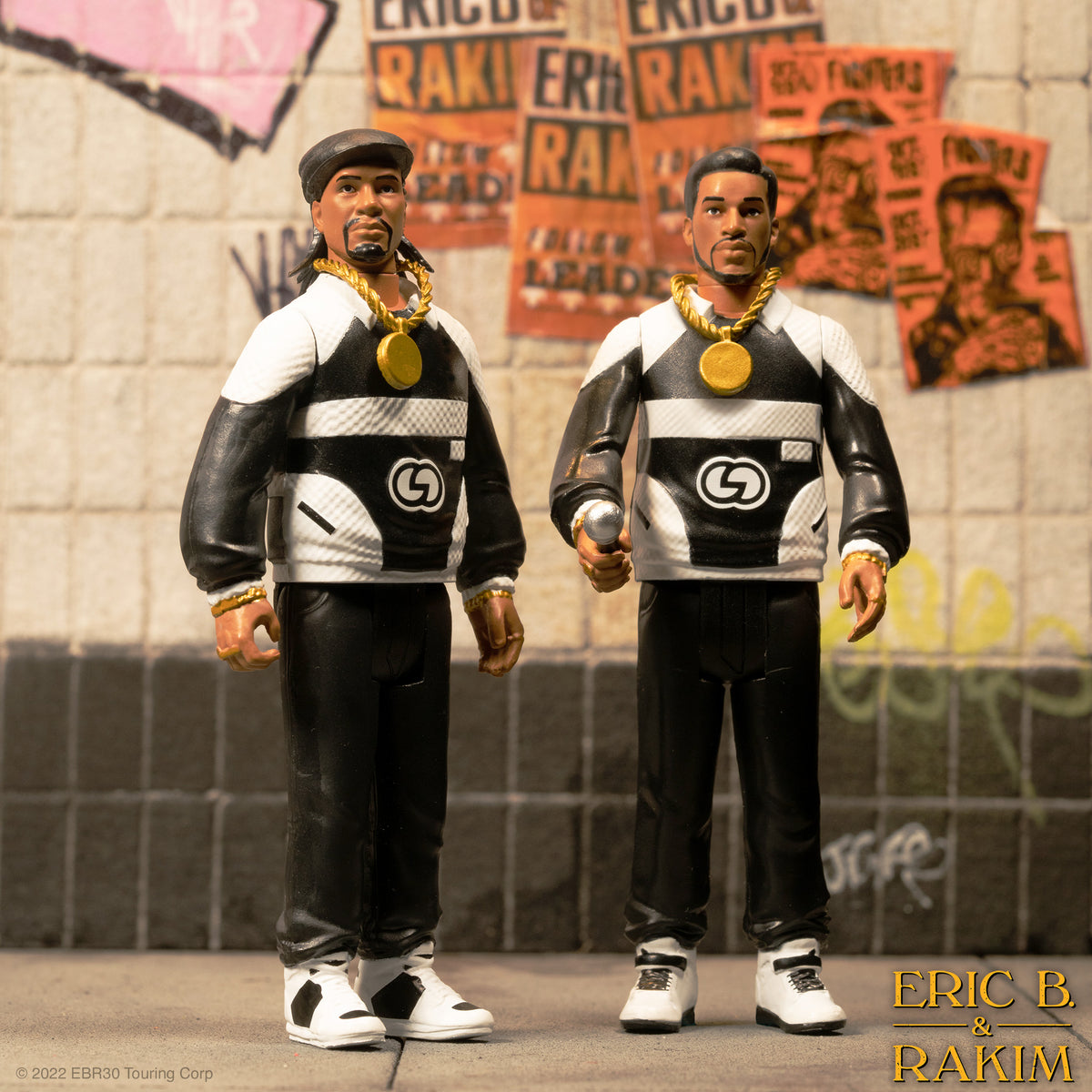 ERIC B. & RAKIM REACTION FIGURES - PAID IN FULL 2 PACK