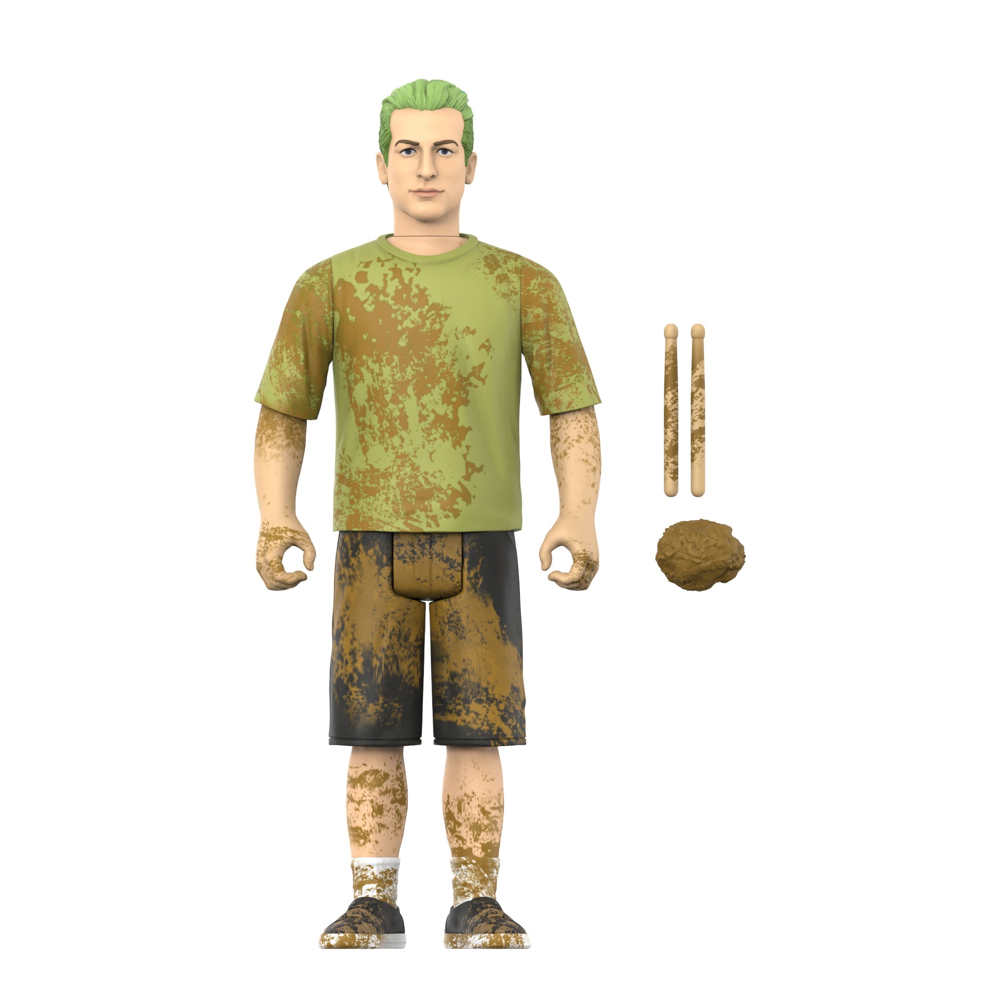 GREEN DAY 'TRE COOL - MUD FIGHT' REACTION FIGURE (Wave 1)