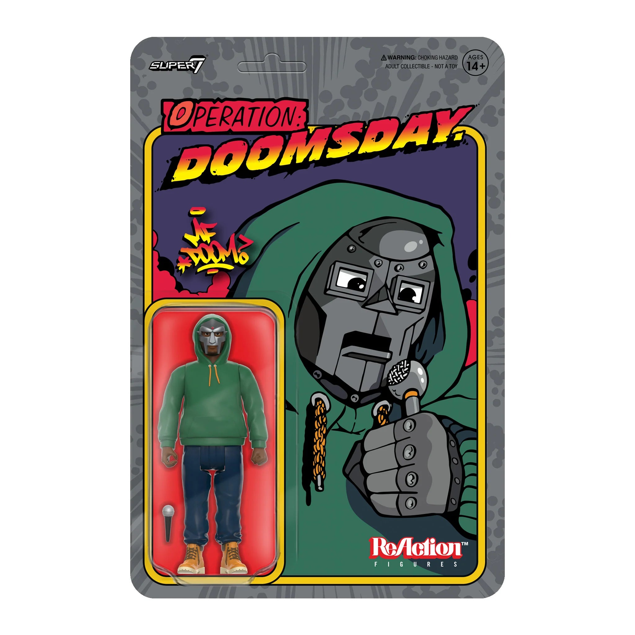 MF DOOM REACTION FIGURE - OPERATION DOOMSDAY