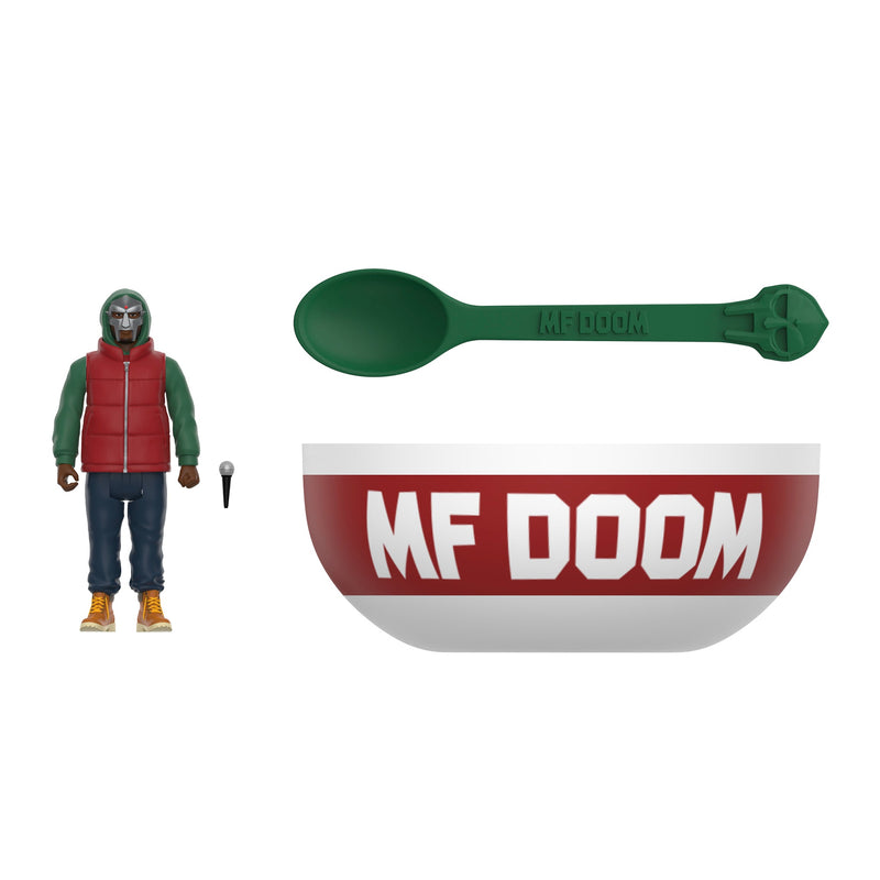 MF DOOM - "MM..FOOD" CEREAL BOWL SET - REACTION FIGURE - WAVE 2