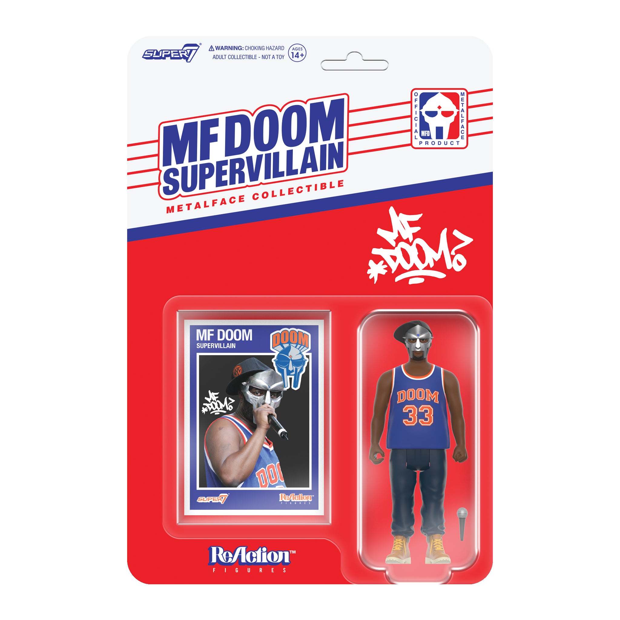 MF DOOM - NYC - REACTION FIGURE