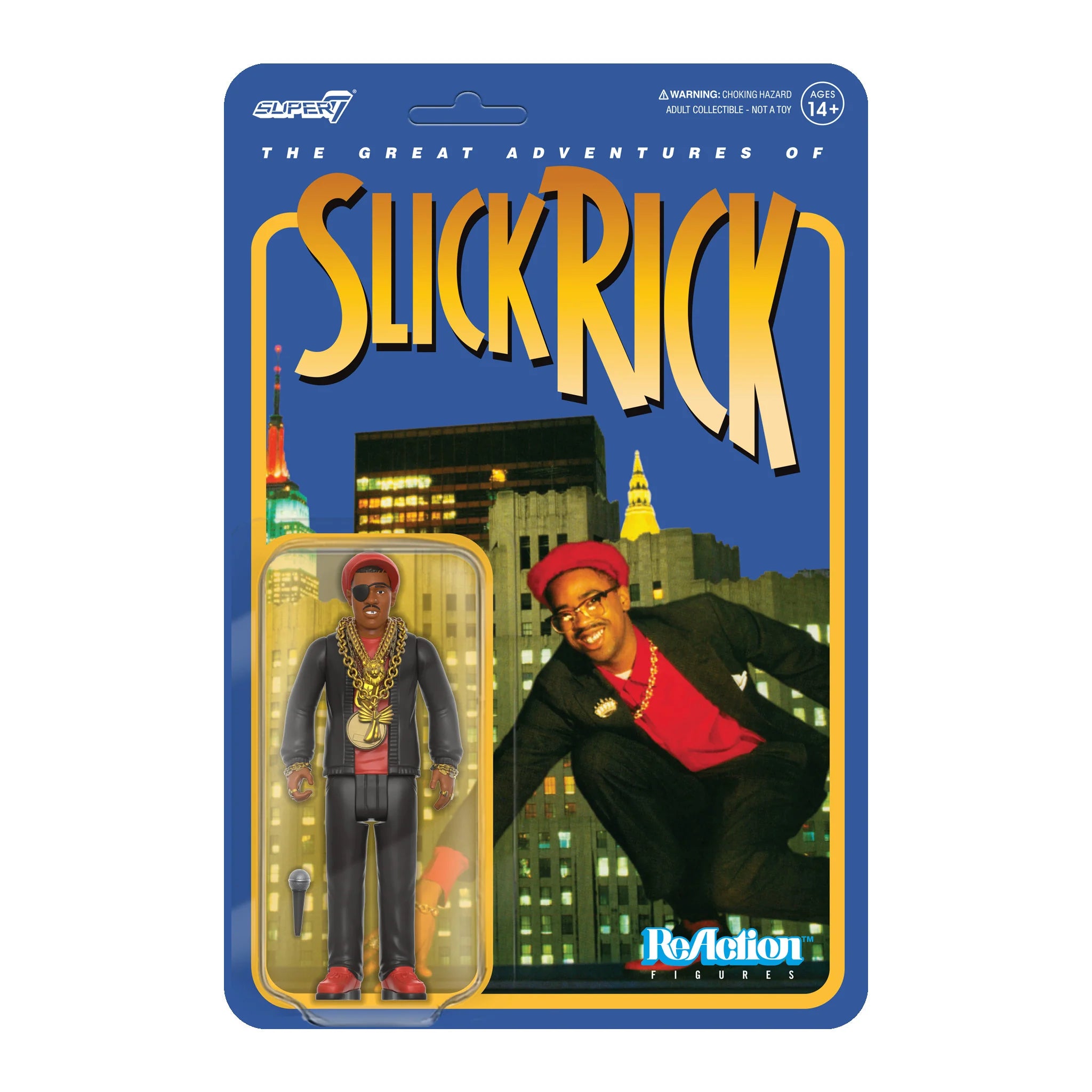 SLICK RICK GREAT ADVENTURES REACTION ACTION FIGURE