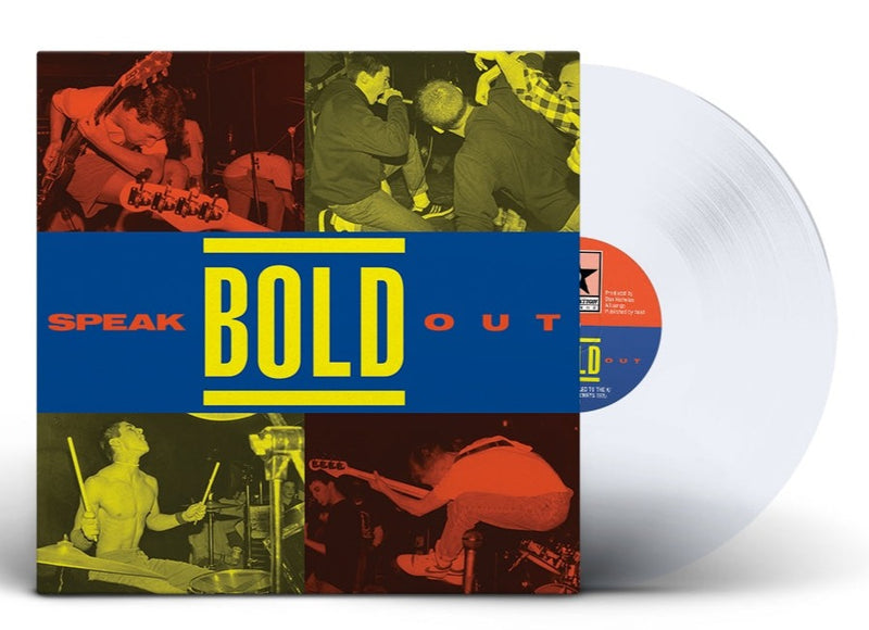 BOLD ‘SPEAK OUT’ LP (Limited Edition – Only 300 Made, Clear Vinyl w/ 40-page booklet)