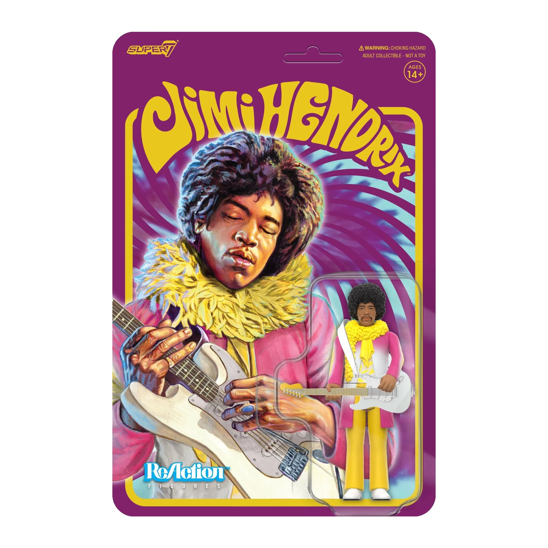 Jimi Hendrix 'Are You Experienced' ReAction Action Figure