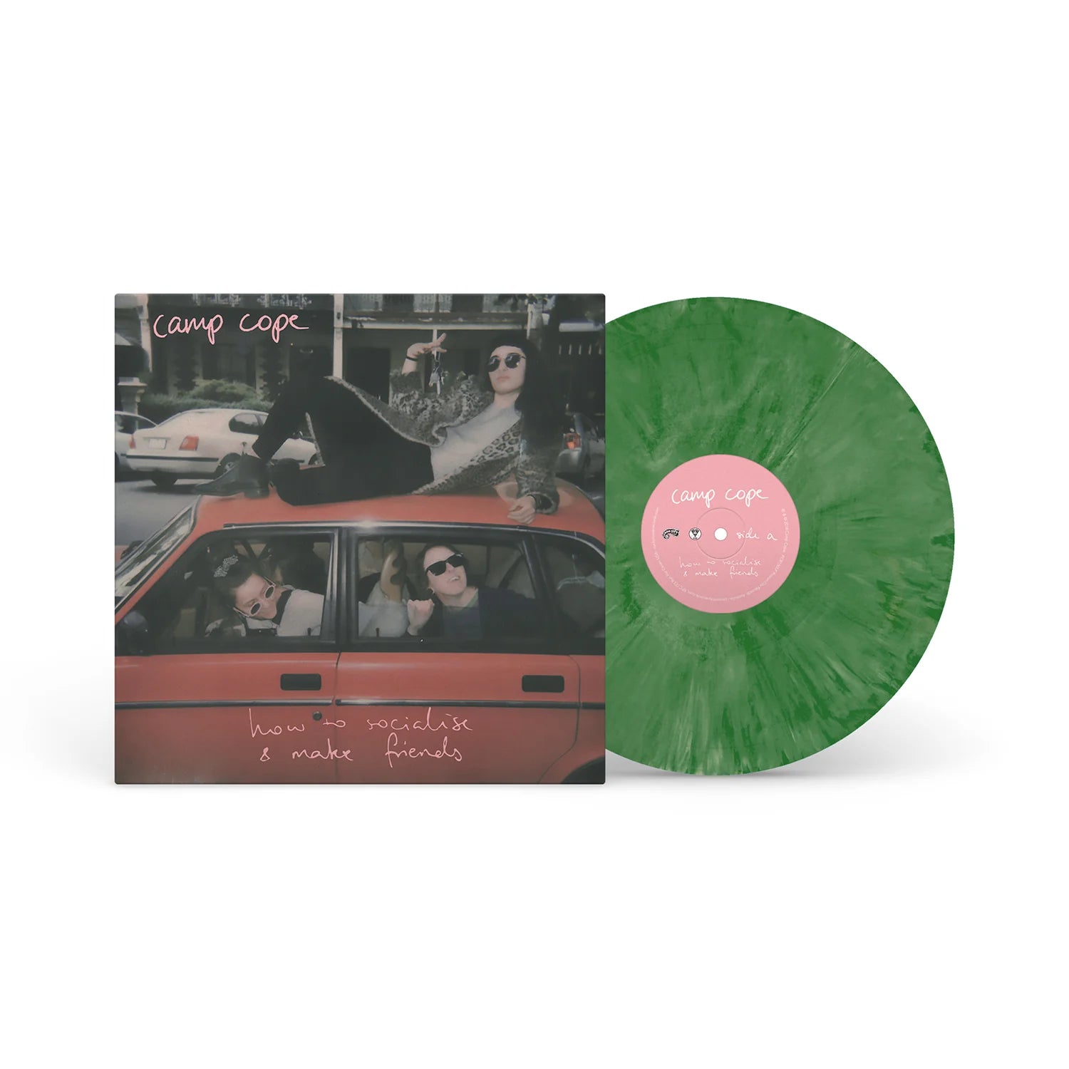 CAMP COPE 'HOW TO SOCIALISE & MAKE FRIENDS' LP (Jade Green Swirl Vinyl)