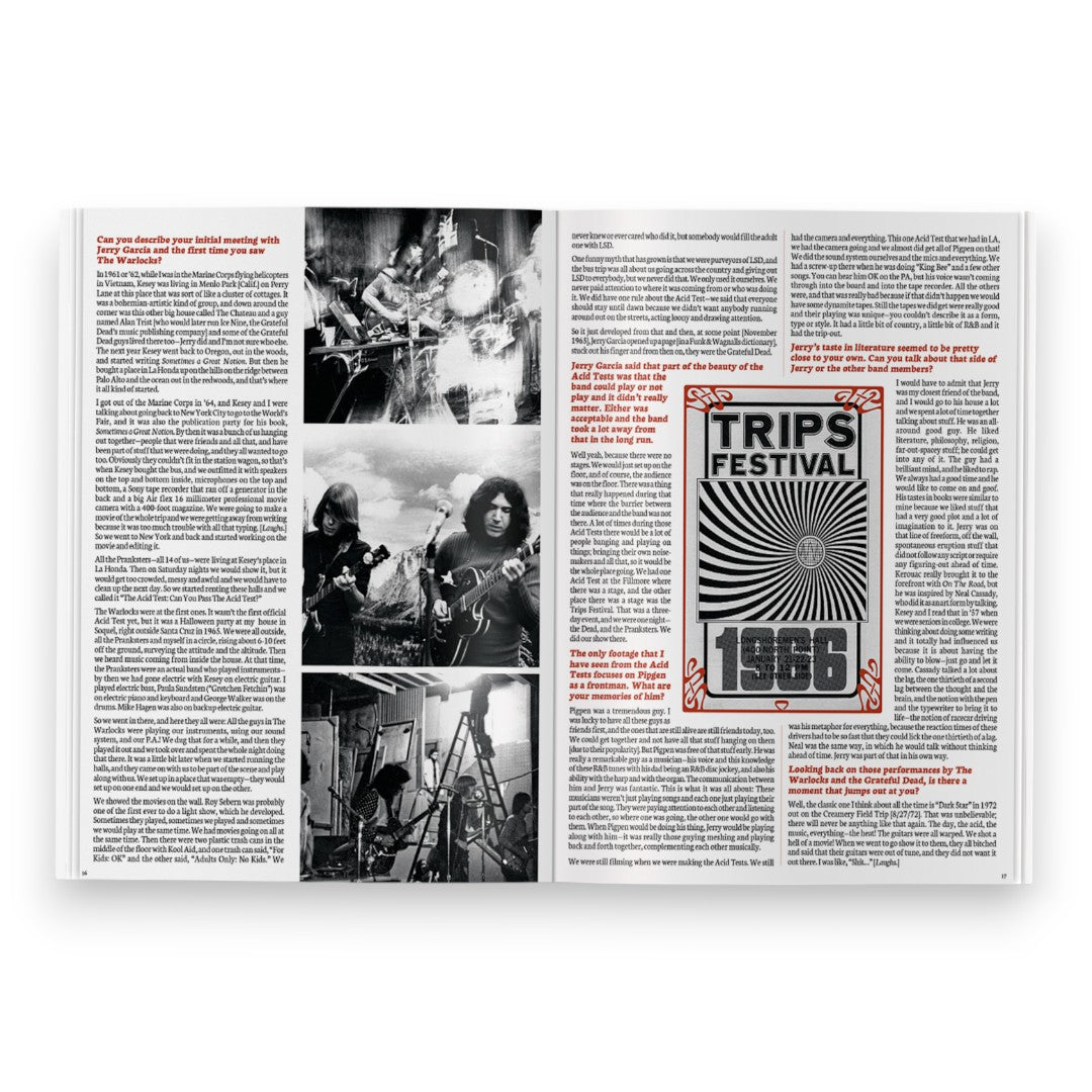 60 Years of The Grateful Dead Experience – Special Relix Softcover Book